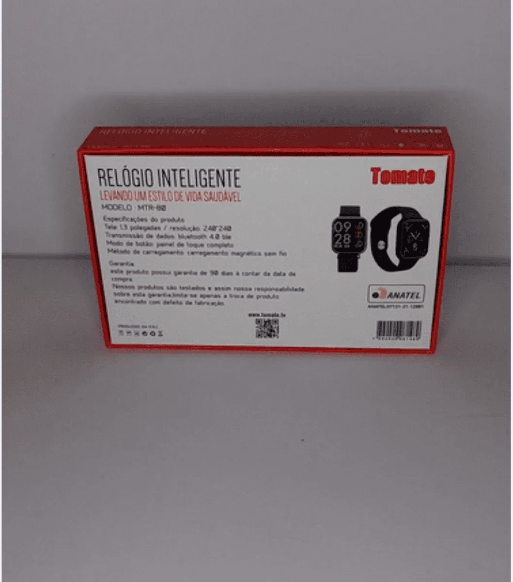 Relógio Inteligente Smartwatch MTR-80 C/ 2 Pulseiras