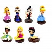 Boneca Disney Qposket Princesa e Vilãs