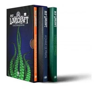 Box - Hp Lovecraft 3 Volumes - 2 Edição Pandorga Lacrado