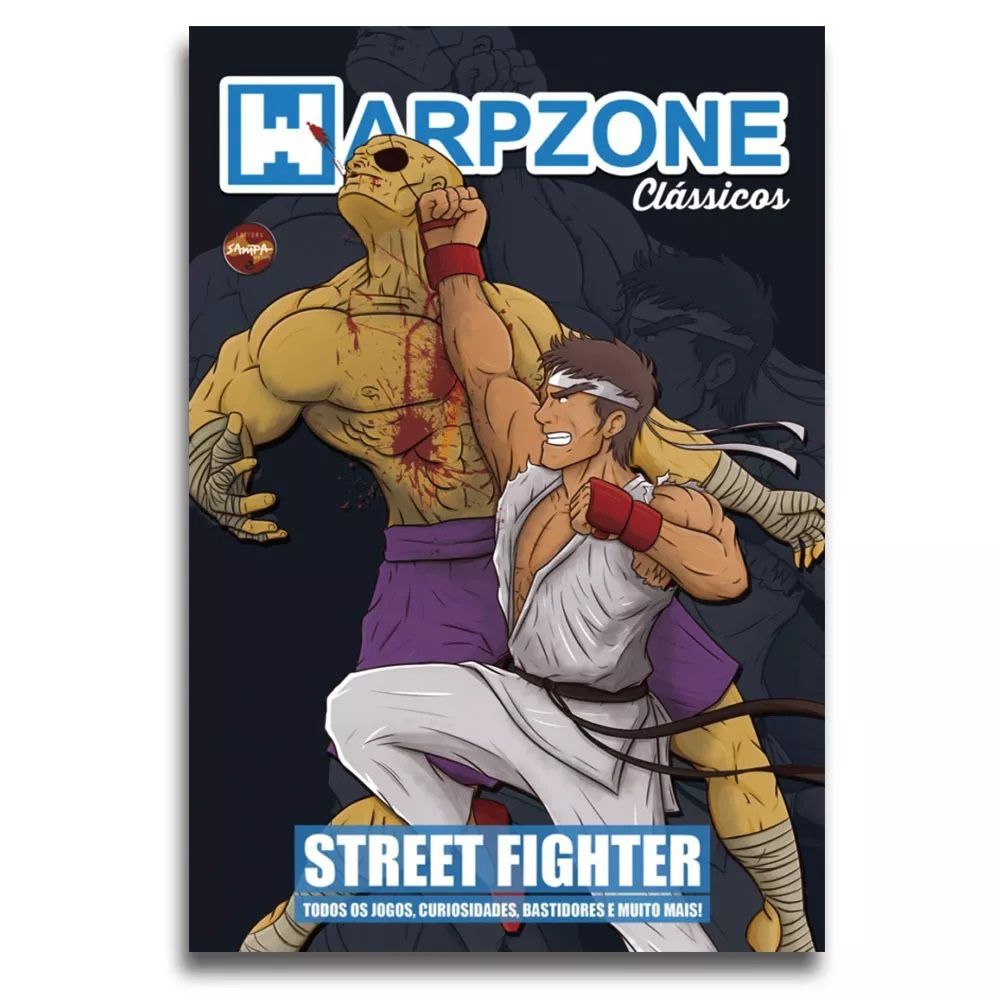 Livro Revista Street Fighter Warpzone Edição Classicos