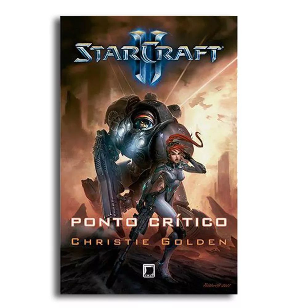Livro Starcraft 2 Ponto Crítico Christie Golden Xbox Ps4