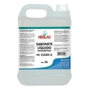 Sabonete líquido Antisséptico HL Clean A com triclosan Henlau 5 litros