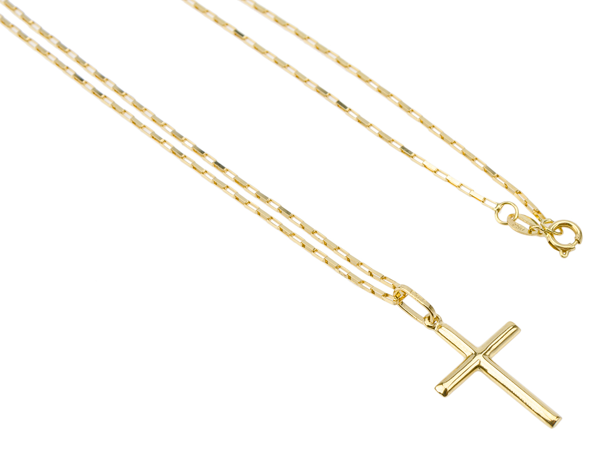 Cordão Corrente Masculina Ouro 80cm+ Pingente Cruz Crucifixo Ouro 18k Cadeado