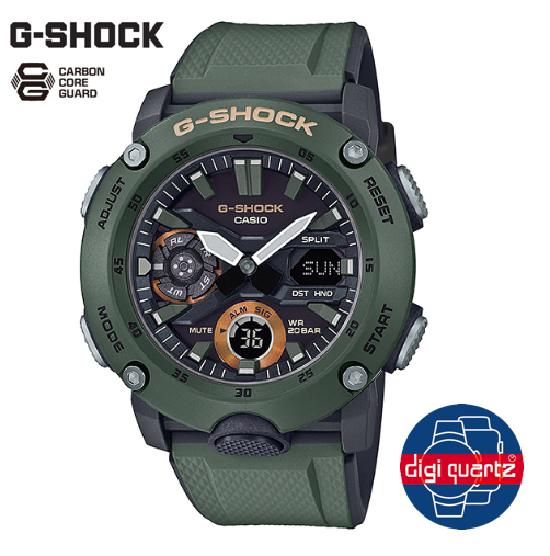 Relógio G-Shock GA-2000 - Caixa em Carbono