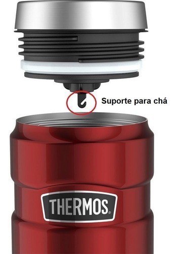 Copo Térmico Fuji 470 ml Vermelho - THERMOS