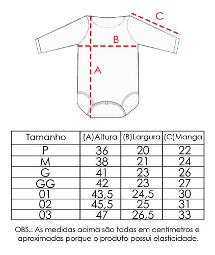 Body para Bebê com Proteção Solar UV 50+ Manga Longa Orange Vitho