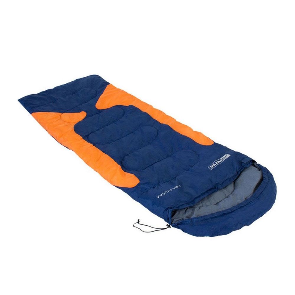 Saco de Dormir Tipo Misto -1,5°C à -3,5°C com Capuz Freedom Azul e Laranja Nautika