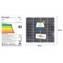 Painel Solar 55W Yingli + Controlador PWM 10A + MC4 - Foto 1