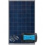 Painel Solar Yingli 100W + Controlador PWM 10A + Par MC4 - Foto 0