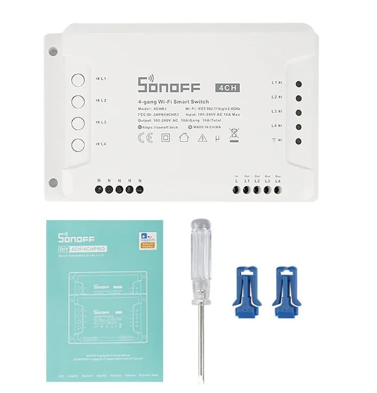 Sonoff 4CH Canais R3 Interruptor Wifi Automação Residencial - Foto 5