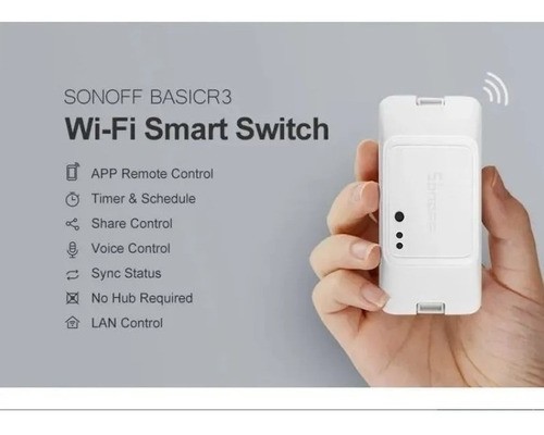 Sonoff Basic R3 Interruptor Wifi P/ Automação Residencial  - Foto 1