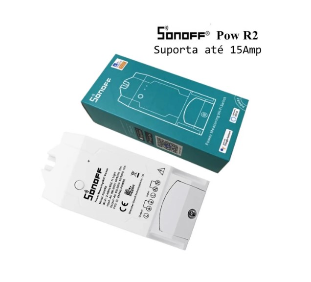 Sonoff Pow R2 Interruptor Medidor Consumo Wifi Smart Home - Foto 3