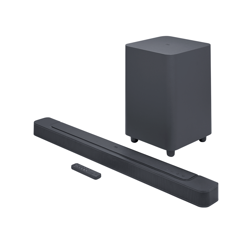 Soundbar JBL BAR 500 Bluetooth, Subwoofer Wireless, Potência Total 295W RMS MULTIBEAM - Dolby Atmos - Alexa Multiroom Built-in