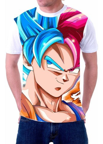 Camisa Personalizada Anime Goku Dragon Ball