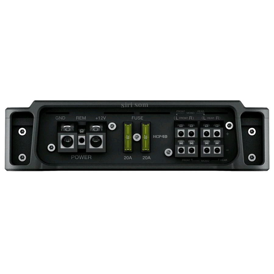 Modulo Amplificador Hertz Hcp4 380w 4 Canais + 2 Ebx F20.5