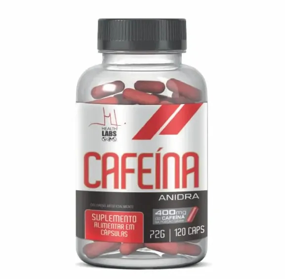 Cafeína Anidra  (400Mg) Health Labs