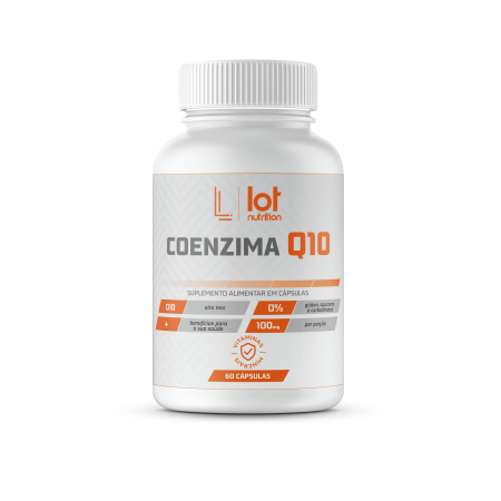 Coenzima Q10 100mg 60 cápsulas Lot Nutrition