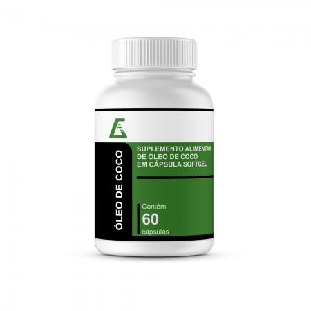 Óleo de Coco 1000mg 60 cápsulas softgel Lot Nutrition