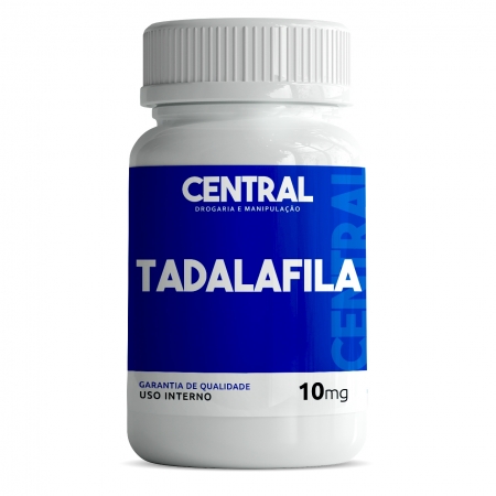 Tadalafila 10mg - 120 cápsulas