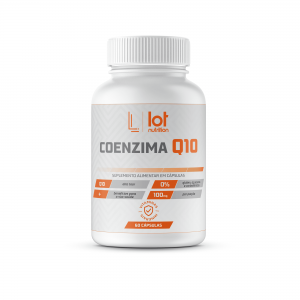 Coenzima Q10 100mg 60 cápsulas Lot Nutrition