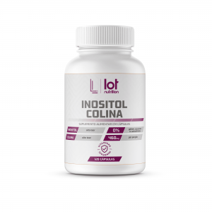 Inositol + Colina 120 cápsulas Lot Nutrition Memória