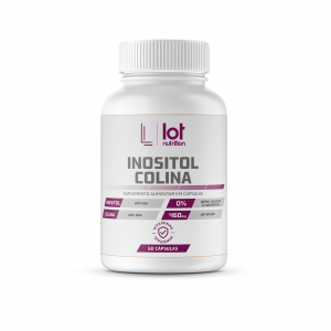Inositol + Colina 60 cápsulas Lot Nutrition Memória