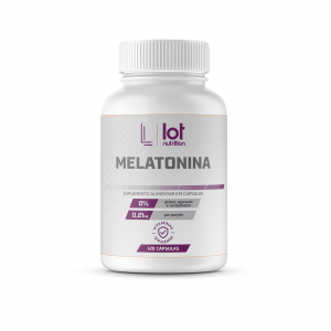 Melatonina 210mcg 120 cápsulas Lot Nutrition