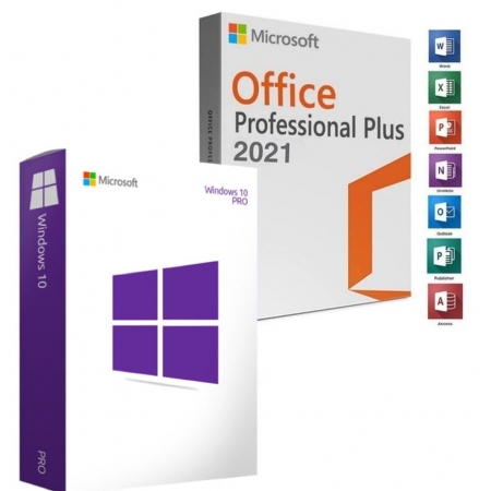 Windows 10 Pro  Office 2021 Pro Digital