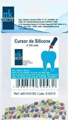 Cursor Stop de Silicone Sortido - MKlife  - Dental Paiva