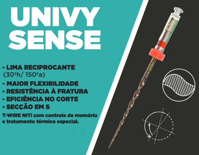 Lima Univy Sense (C/4 Unidades)  - Dental Paiva