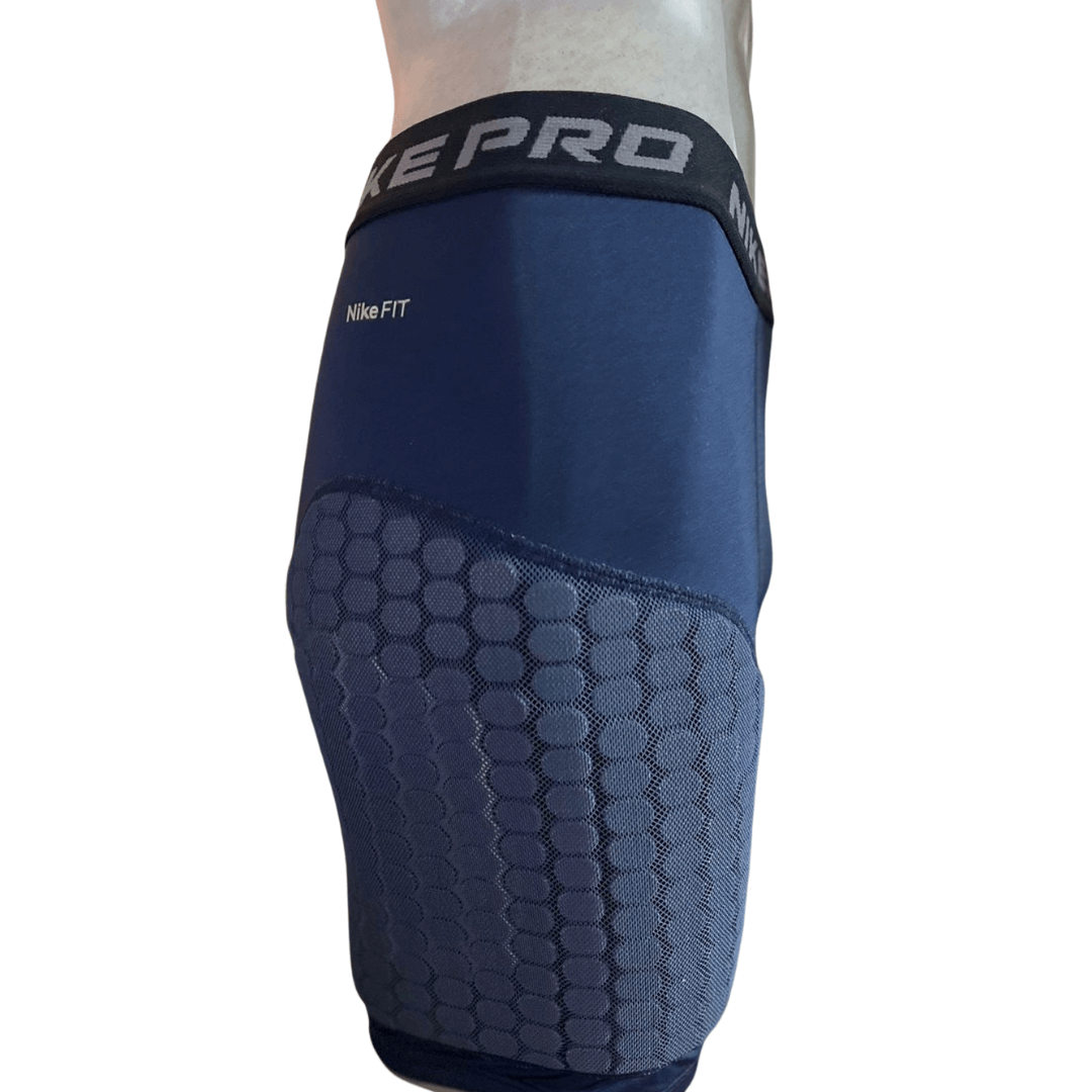 Bermuda Compressão Nike PRO Combat Hyperstrong Shorts com Proteção Futebol Rugby