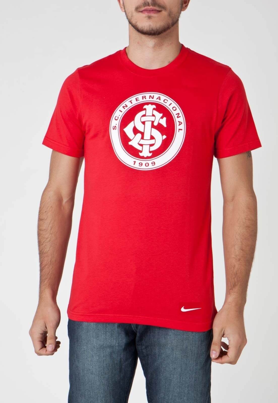 Camiseta Nike Internacional De Porto Alegre Modelo Passeio