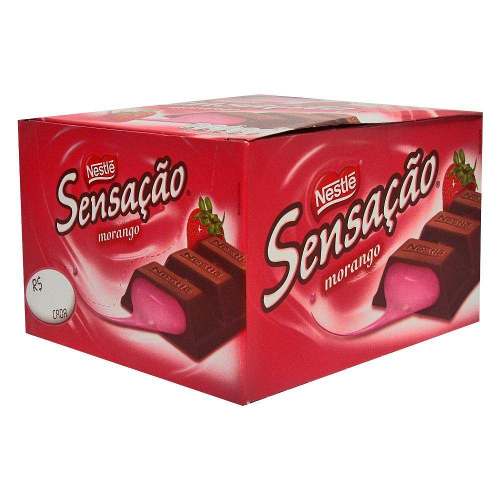 Chocolate Sensação Morango C/24 - Nestlé