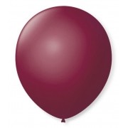 Balão São Roque Redondo N°8 C/50un Bordo