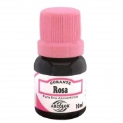 Corante Liquido Rosa 10ml - Arcolor