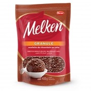 Granulado Granule Chocolate Ao Leite 400g - Melken Harald