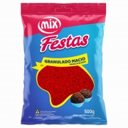 Granulado Macio Vermelho 500g - Mix Brigadeiro
