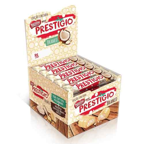 Chocolate Prestigio Branco C/30un 33gr - Nestlé