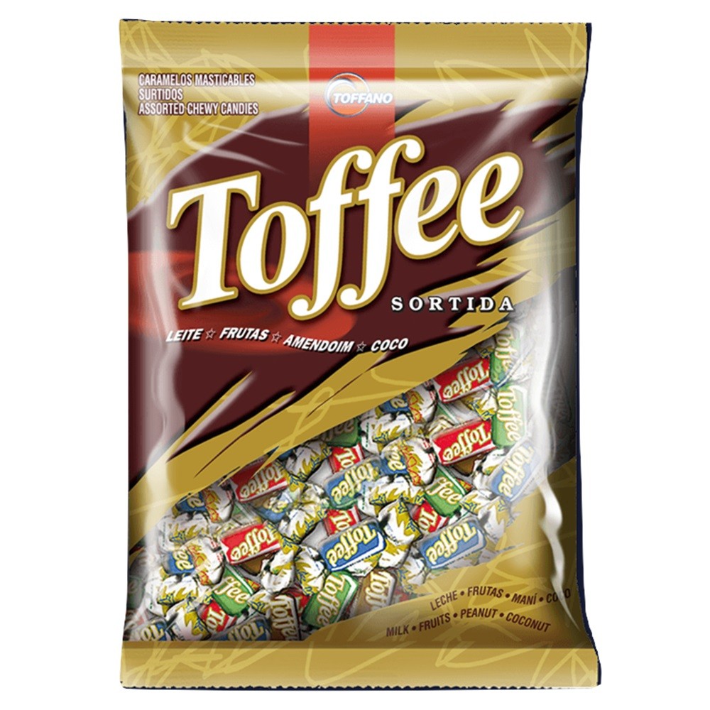 Bala Toffee Sortidas 600g - Toffano