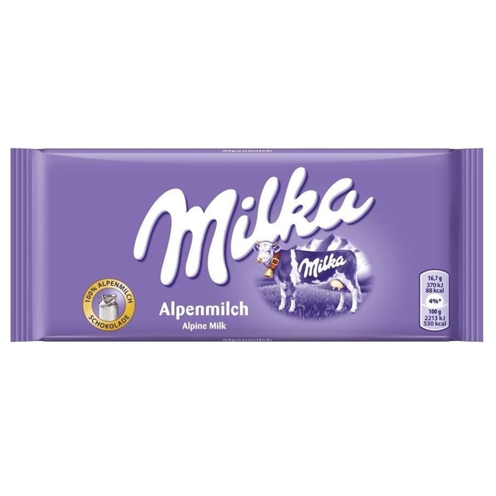 Chocolate Ao Leite (Alpine Milk) 100g - Milka