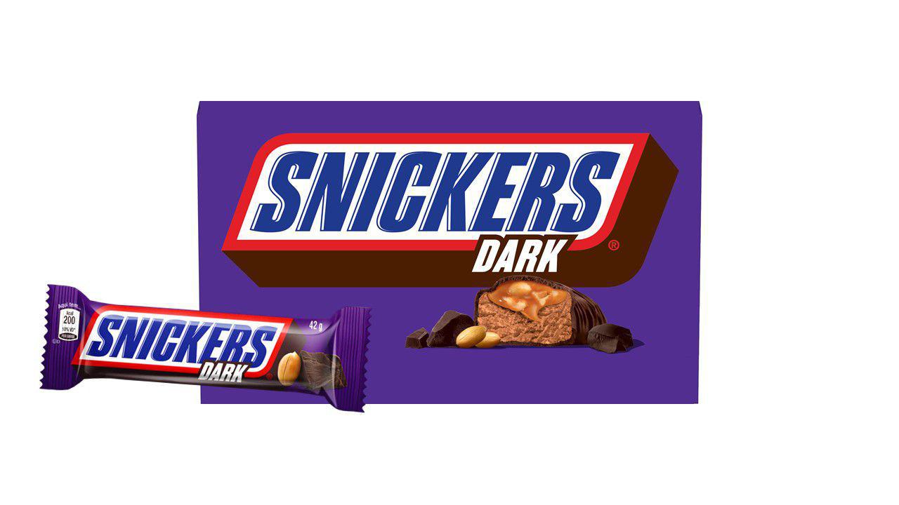 Chocolate Snickers Dark Display 20un c/42G - Mars