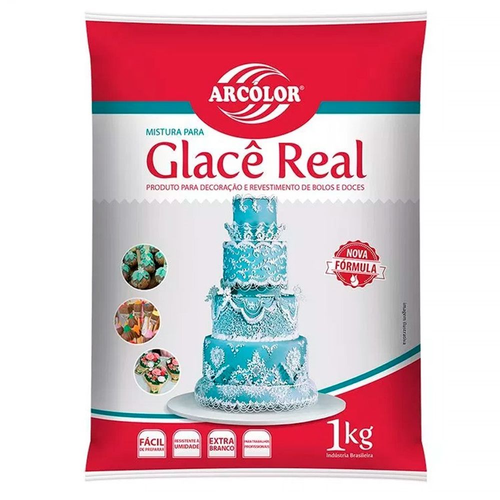 Glacê Real 1kg - Arcolor