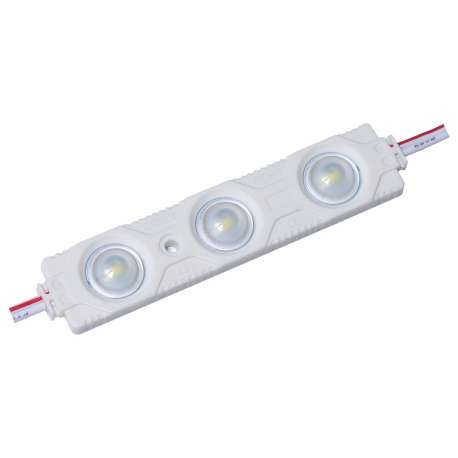 Modulo LED SMD2835 3 LEDs 1.5W IP67 12V Branco Frio 6500K