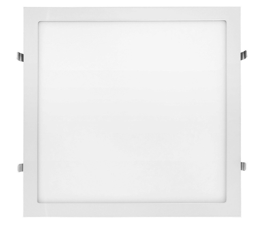 Painel LED Embutir Modular 48W 62,5X62,5CM Quadrado Bivolt - Branco frio 5000K - PEÇA UNICA