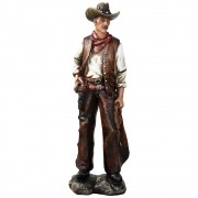 Estátua Cowboy Texano
