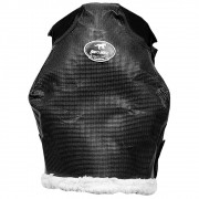 Máscara de Proteção para Cavalo Boots Horse de Nylon Preta 