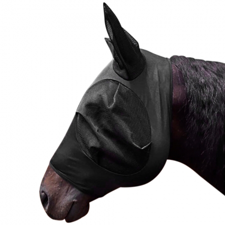 Máscara de Proteção para Cavalo de Lycra Boots Horse Preta