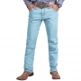 Calça Jeans Country Wrangler Corte Reto Delavê  Advanced Comfort