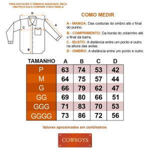 Camisa Cowboys CAMISA-COW-XAC