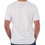 Camiseta Cinch Branco Estampa Cinza